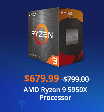 $679.99 AMD Ryzen 9 5950X Processor