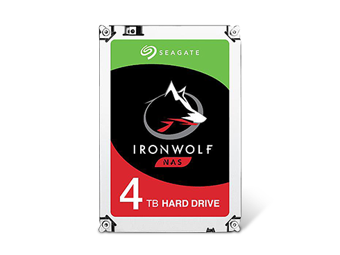 Seagate IronWolf 4TB NAS Hard Drive 5900 RPM 64MB Cache SATA 6.0Gb/s CMR 3.5" Internal HDD for RAID Network Attached Storage ST4000VN008