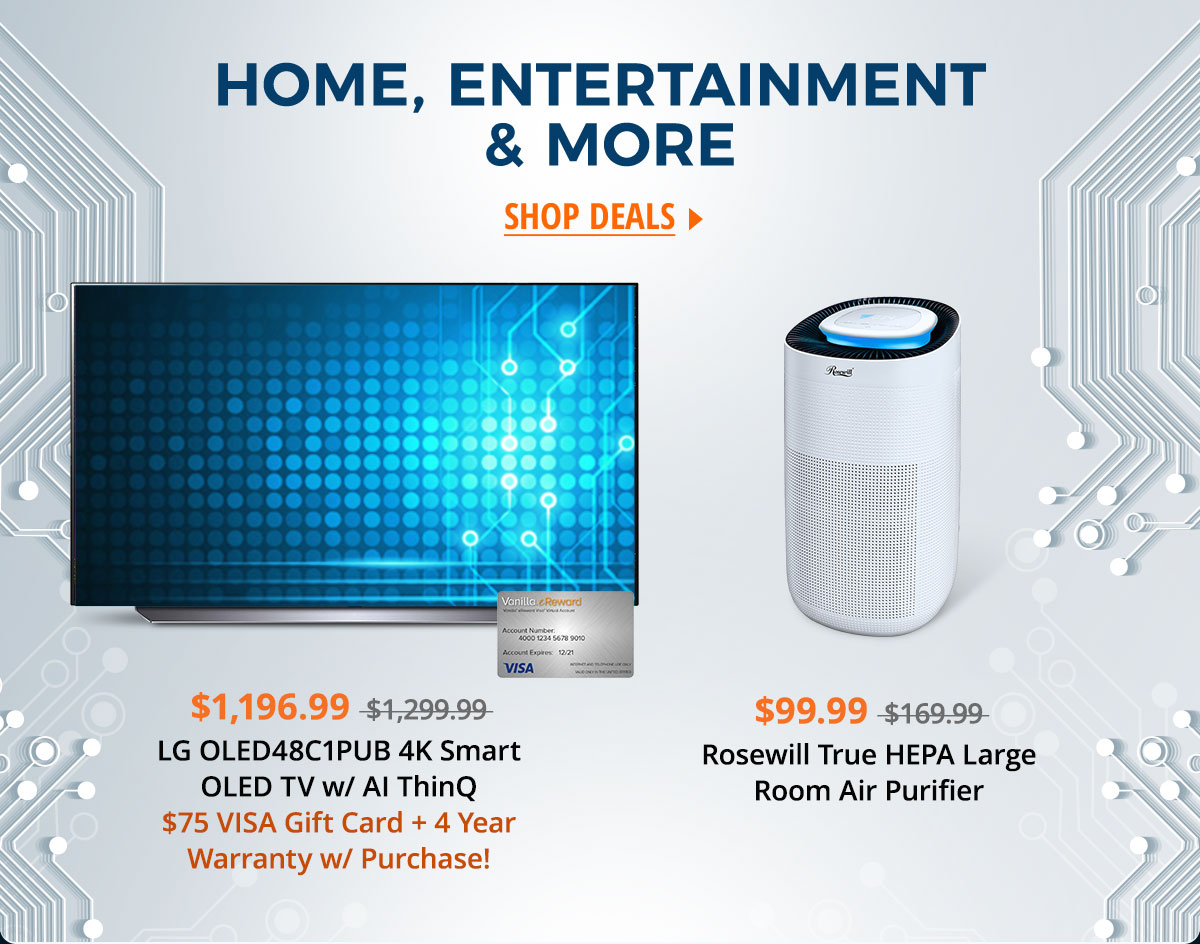 Home, Entertainment & More