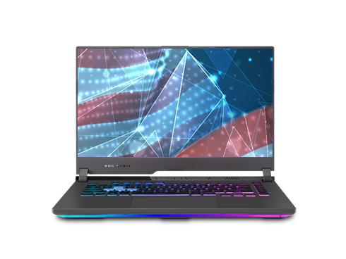 ASUS ROG Strix G15 (2021) Gaming Laptop, 15.6" 300Hz IPS Type FHD Display, NVIDIA GeForce RTX 3050 Ti, AMD Ryzen 7 5800H, 16GB DDR4, 1TB PCIe NVMe SSD, RGB Keyboard, Windows 10, G513QE-ES76