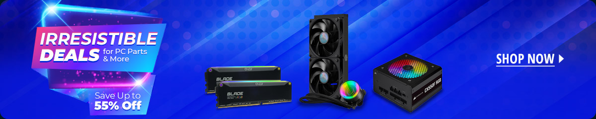 Special Promo for Case, PSU, Memory and CPU Coolers