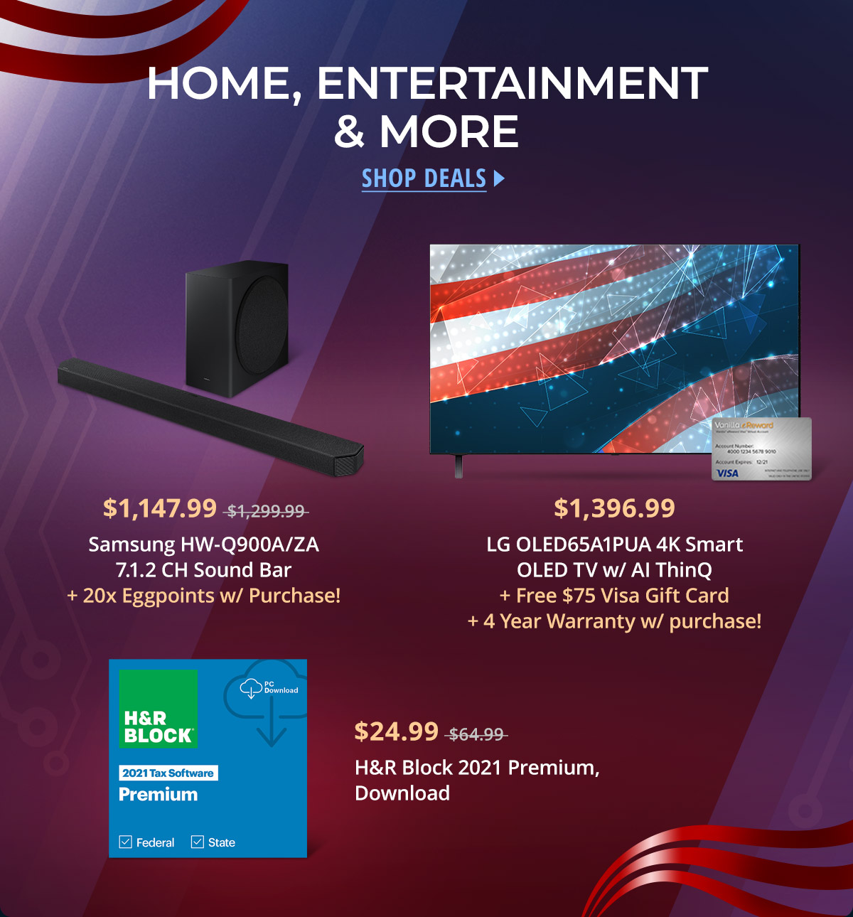 Home, Entertainment & More