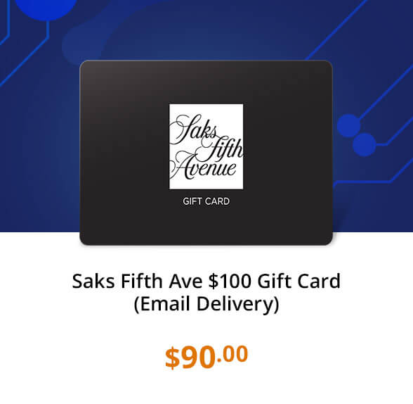 Saks Fifth Ave $100 Gift Card (Email Delivery)