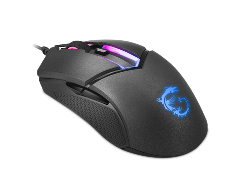 MSI CLUTCH GM30 6 Buttons 1 x Wheel USB 2.0 Wired Optical 6200 dpi Gaming Mouse