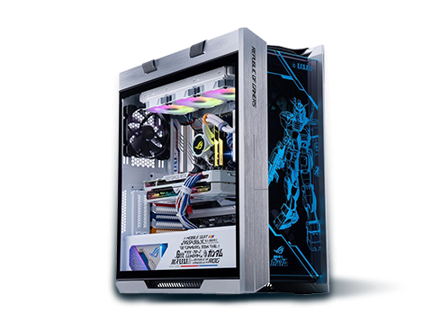 ABS ROG Gundam Limited Edition Gaming PC Intel i7 11700K RTX 3080 G.Skill 32GB DDR4 1TB Intel M.2 SSD STRIX 360mm AIO