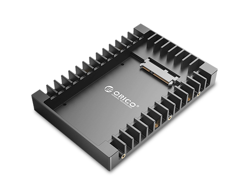 ORICO  SSD Tray  2.5 to 3.5 inch Hard Drive HDD SSD Adapter Internal Drive Bay Converter Portable Mounting  Kit Caddy Tray for 7 / 9.5 / 12.5mm 2.5 inch HDD / SSD with SATA III Interface