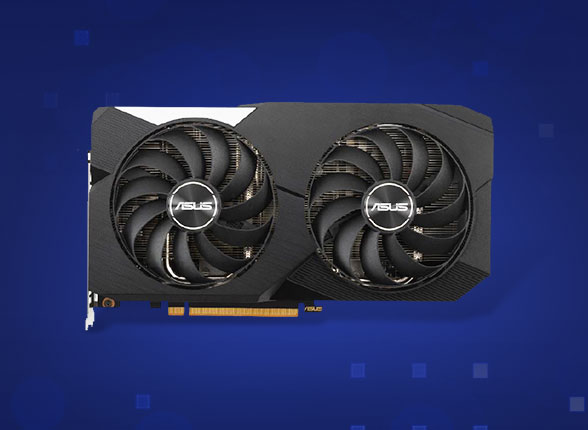 ASUS Dual Radeon RX 6700 XT OC Edition 12GB GDDR6 Gaming Graphics Card