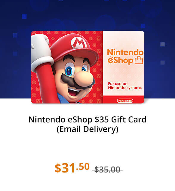 Nintendo eShop $35 Gift Card (Email Delivery)