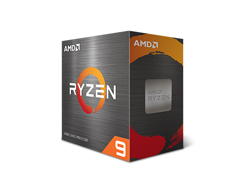 AMD Ryzen 9 5950X - Ryzen 9 5000 Series Vermeer (Zen 3) 16-Core 3.4 GHz Socket AM4 105W Desktop Processor - 100-100000059WOF