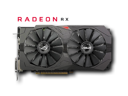 ASUS ROG Strix Radeon RX 570 O4G Gaming OC GDDR5
