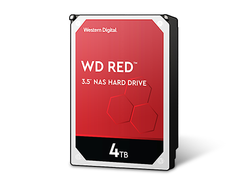 WD Red 4TB NAS Hard Disk Drive 5400 RPM Class SATA 6Gb/s 64MB Cache 3.5"