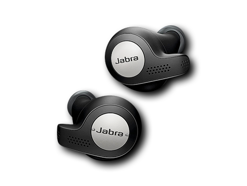 Refurbished: Jabra Elite Active 65t True Wireless Sport Earbuds, Black