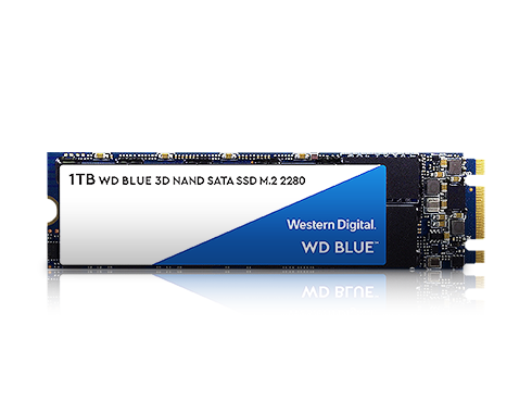 WD Blue 3D NAND 1TB M.2 2280 Internal Solid State Drive