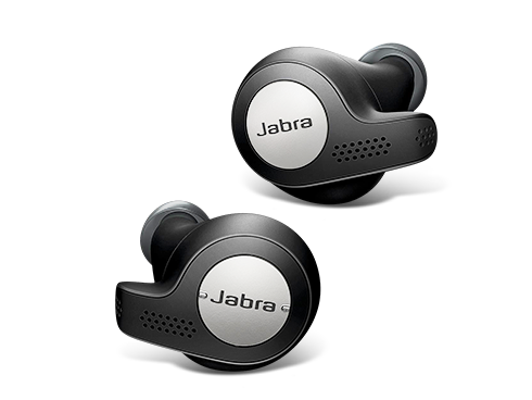 Refurbished: Jabra Elite Active 65t True Wireless Sport Earbuds, Titanium Black