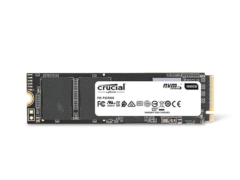 Crucial P1 1TB 3D NAND NVMe PCIe M.2 Solid State Drive