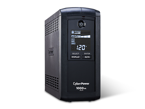 CyberPower Intelligent LCD 1000VA/600Watts 9 Outlets UPS