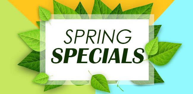 Spring Specials