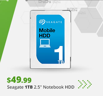 Seagate 1TB 2.5" Notebook HDD