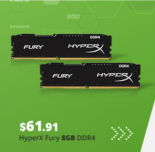 HyperX Fury 8GB DDR4