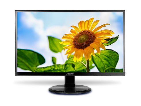 ASUS VA229HR 22" (21.5" Viewable) 1920 x 1080 75Hz Built-in Speakers LED Backlit Monitor, IPS Panel