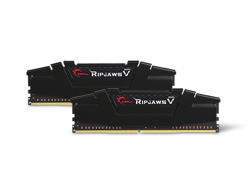 G.SKILL Ripjaws V 16GB (2 x 8GB) DDR4 3200 (PC4 25600) Desktop Memory, Model F4-3200C16D-16GVKB