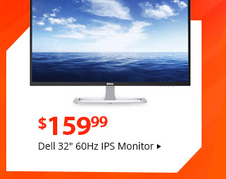 Feature - Dell 32" 60Hz IPS Monitor