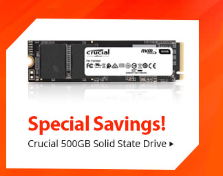 Feature - Crucial 500GB Solid State Drive