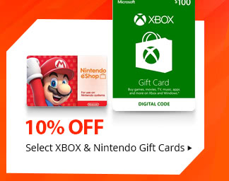 Feature - Xbox & Nintendo Gift Cards