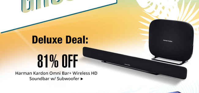 Deluxe Deal - Harman Kardon Omni Bar+ Wireless HD Soundbar w/ Subwoofer