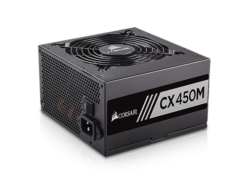 CORSAIR CX450M 450W 80+ BRONZE Haswell Ready ATX12V & EPS12V Semi-Modular Power Supply