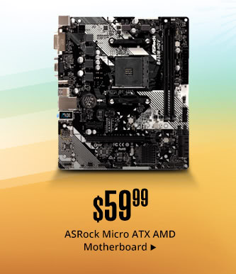 Feature - ASRock Micro ATX AMD Motherboard