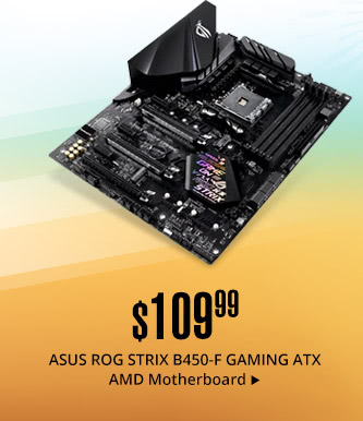 Feature - ASUS ROG STRIX B450-F GAMING ATX AMD Motherboard