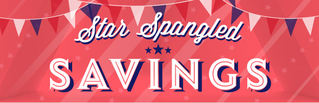 Star Spangled SAVINGS