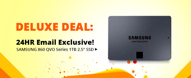 Deluxe Deal - Samsung 860 QVO Series 1TB 2.5" SSD