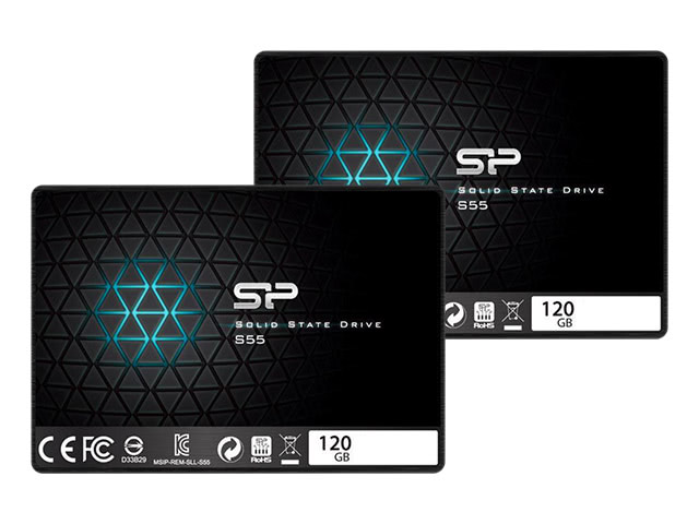 Silicon Power S55 2.5 inch 120GB SATA III TLC Internal Solid State Drive (SSD) SP120GBSS3S55S25AC