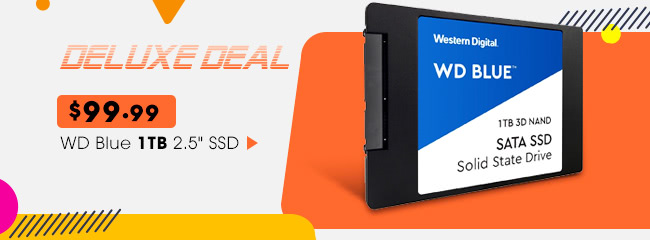 Deluxe Deal - WD Blue 1TB 2.5" SSD