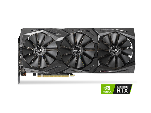ASUS ROG Strix GeForce RTX 2070 DirectX 12 8GB 256-Bit GDDR6 PCI Express 3.0 HDCP Ready Video Card