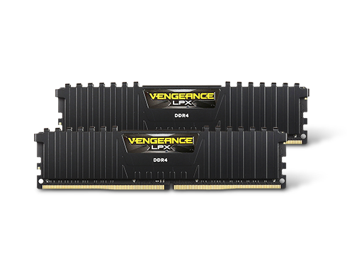 CORSAIR Vengeance LPX 32GB (2 x 16GB) DDR4 3200 (PC4 25600) Desktop Memory, CMK32GX4M2B3200C16