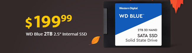 Feature - WD Blue 2TB 2.5" Internal SSD