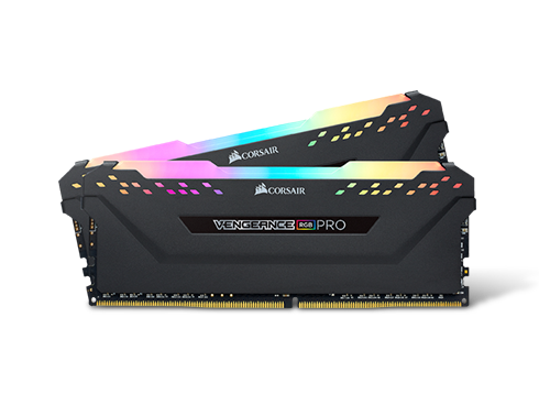 CORSAIR Vengeance RGB Pro 32GB (2 x 16GB) DDR4 3200 (PC4 25600) Desktop Memory, Model CMW32GX4M2C3200C16