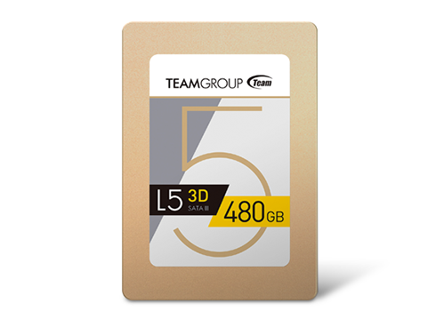 Team Group L5 3D 2.5" 480GB SATA III 3D NAND Internal Solid State Drive