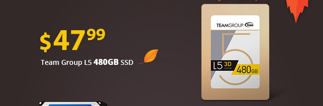 Feature - $47.99 Team Group L5 480GB SSD