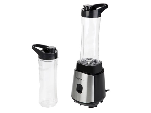 Rosewill 300W Portable Single Serve Blender w/ 2 x 20 oz. Travel Bottles