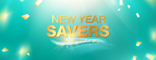 New Year Savers
