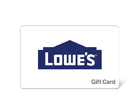 Lowe's $100 Gift Card Digital Delivery