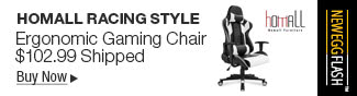 Newegg Flash - Homall Racing Style Ergonomic Gaming Chair