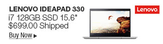 Newegg Flash - Lenovo Ideapad 330 i7 128GB SSD 15.6"