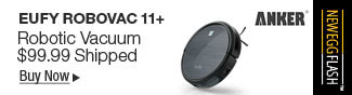 Newegg Flash - Eufy Robovac 11+ Robotic Vacuum