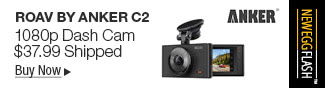 Newegg Flash - Roav by Anker C2 1080p Dash Cam