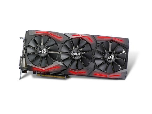 ASUS ROG Strix Radeon RX 580 O8G Gaming OC GDDR5 DP HDMI DVI VR Ready AMD Graphics Card w/ RGB Lighting